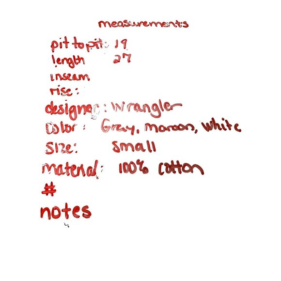 🍒 2/$20 🍒 Men's Small Plaid Long Sleeve Button-Up Shirt - Picture 5 of 5